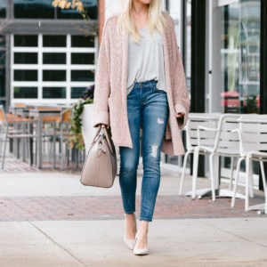 suede pointed toe heels, tan pointed toe stilletos, distressed skinny denim, jaime shrayber