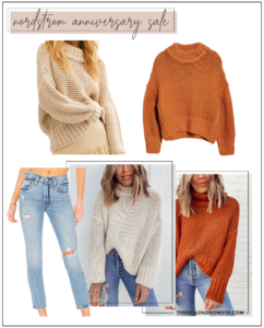 nordstrom anniversary sale 2020 fall outfit idea with free people my only sunshine sweater