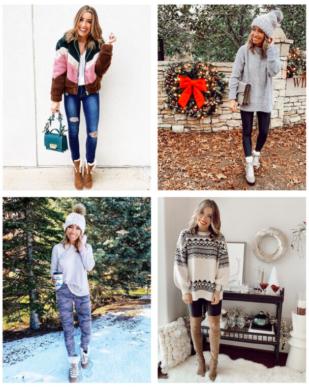 Instagram round up of seven of my favorite outfits and looks from instagram