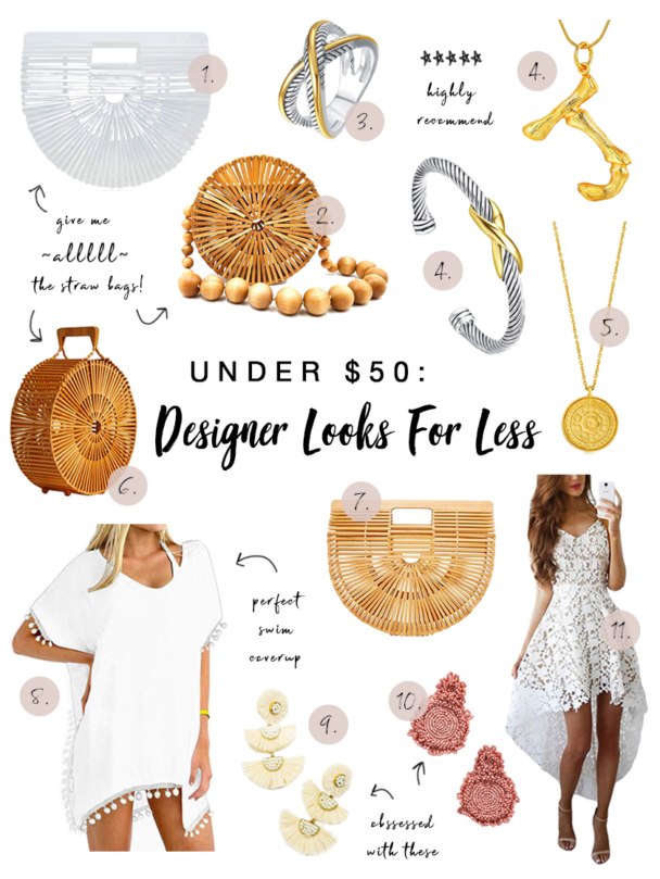 designer looks for less under $50 amazon prime finds