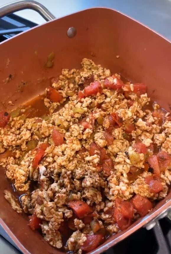 how to make taco turkey casserole