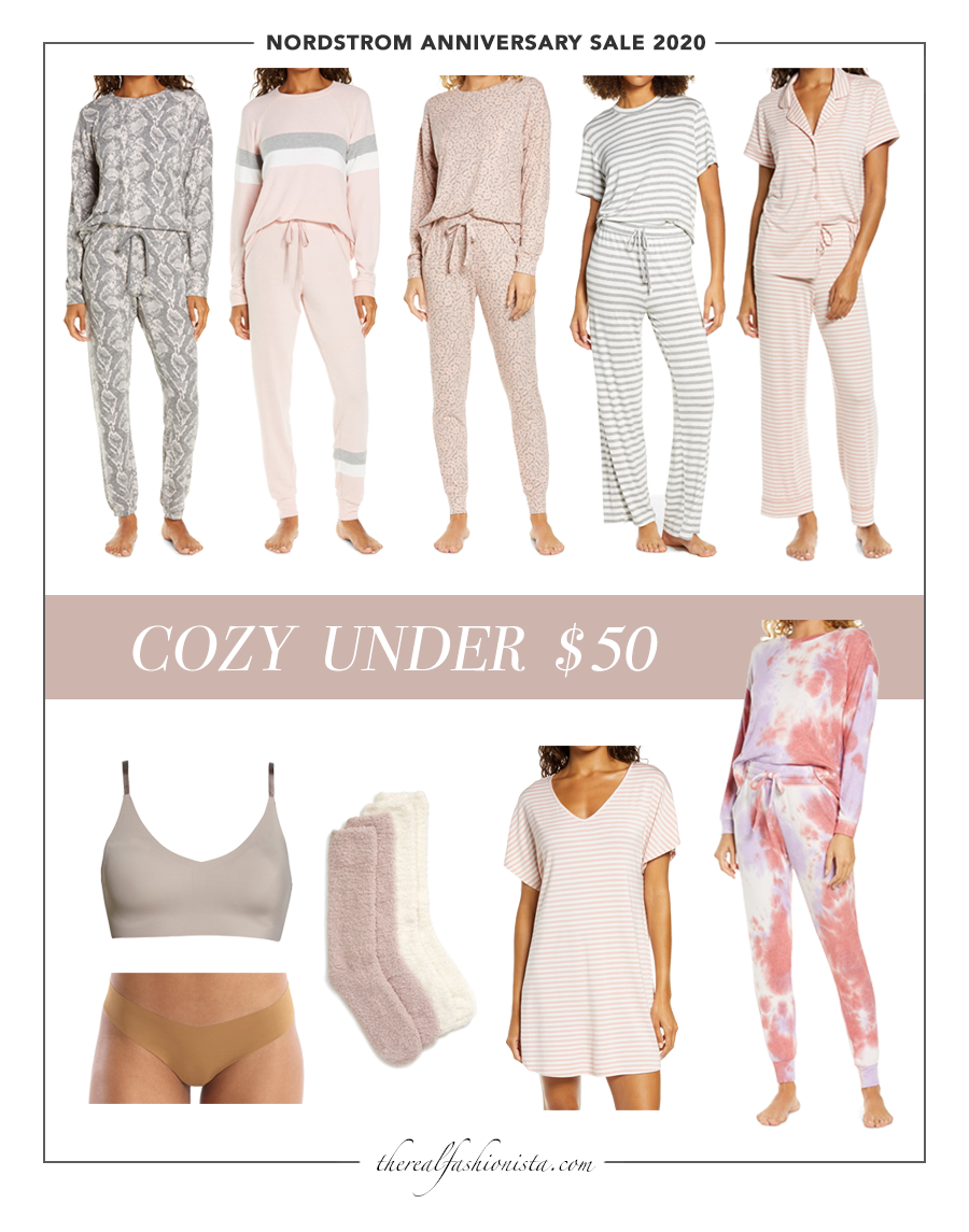 nordstrom anniversary sale cozy loungewear under $50