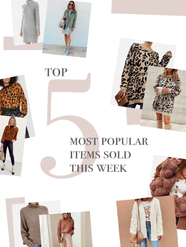 fashion blogger weekly top 5 bestsellers october 2019