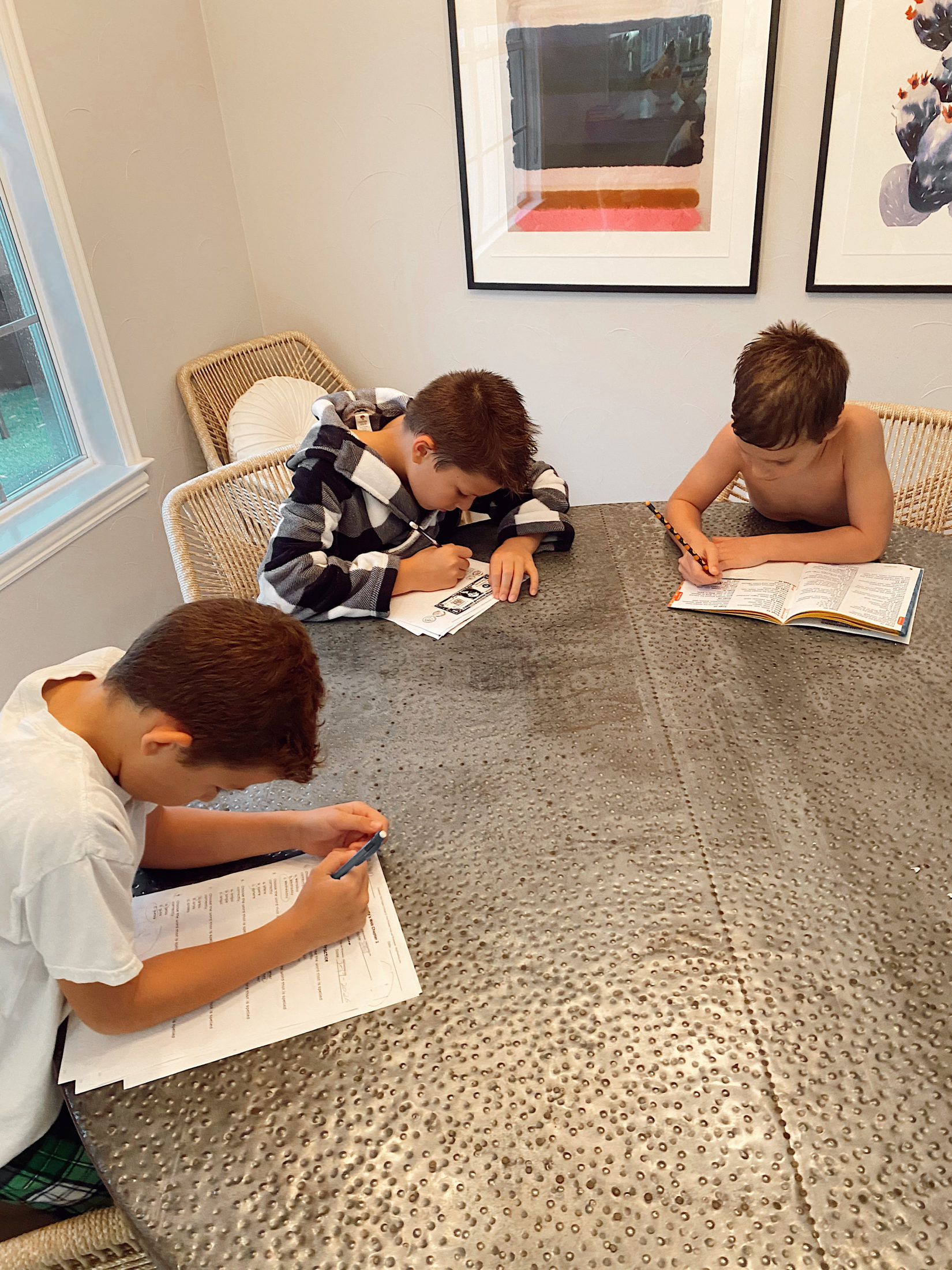 balancing schedule for homeschooling kids while working full time