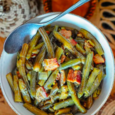 low carb instant recipe green beans and bacon homemade recipe