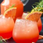 best cocktail to make in summmer - grapefruit sunrise cocktail