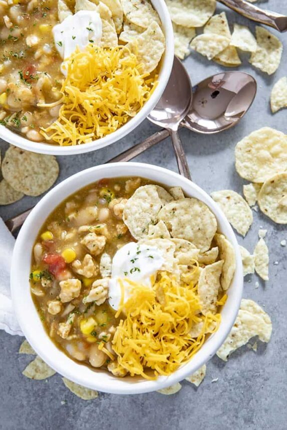 instant pot enchilada turkey soup