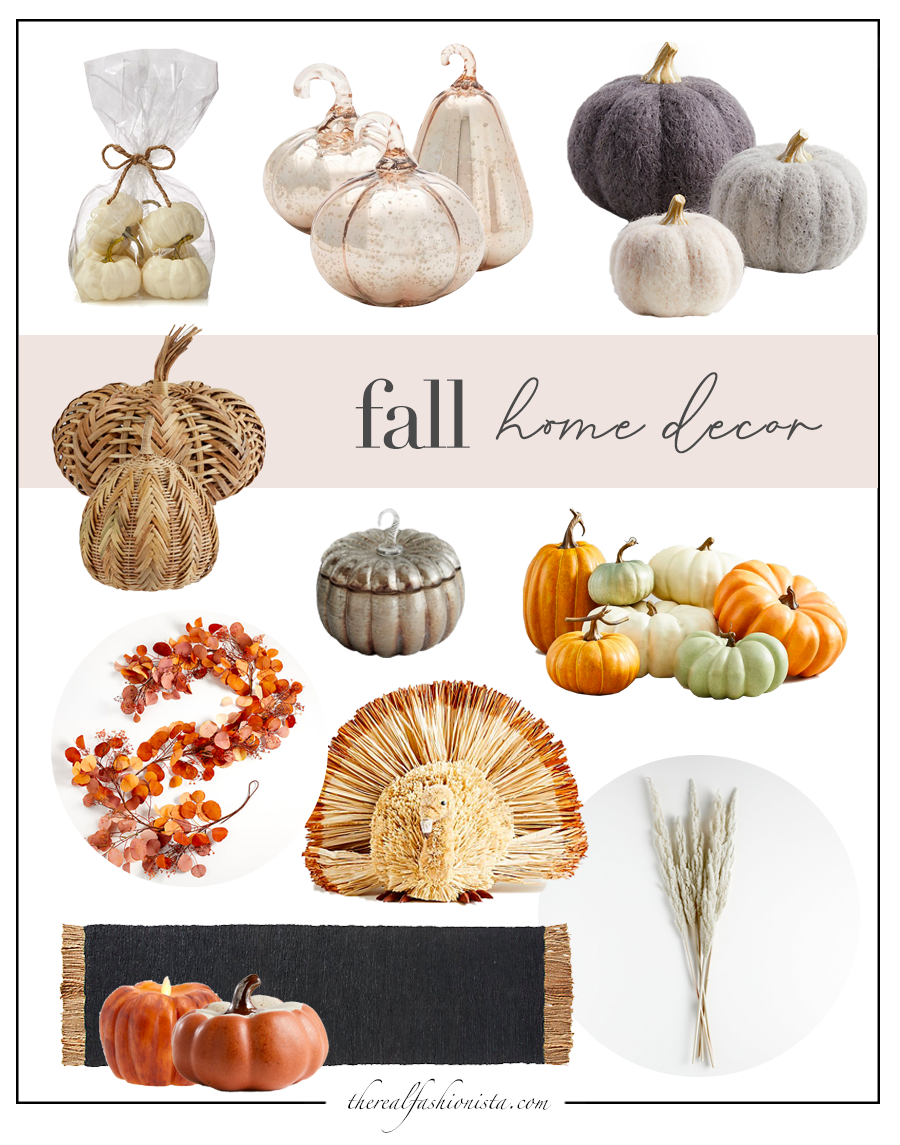 best fall home decor roundup from pottery barn and crate and barrel