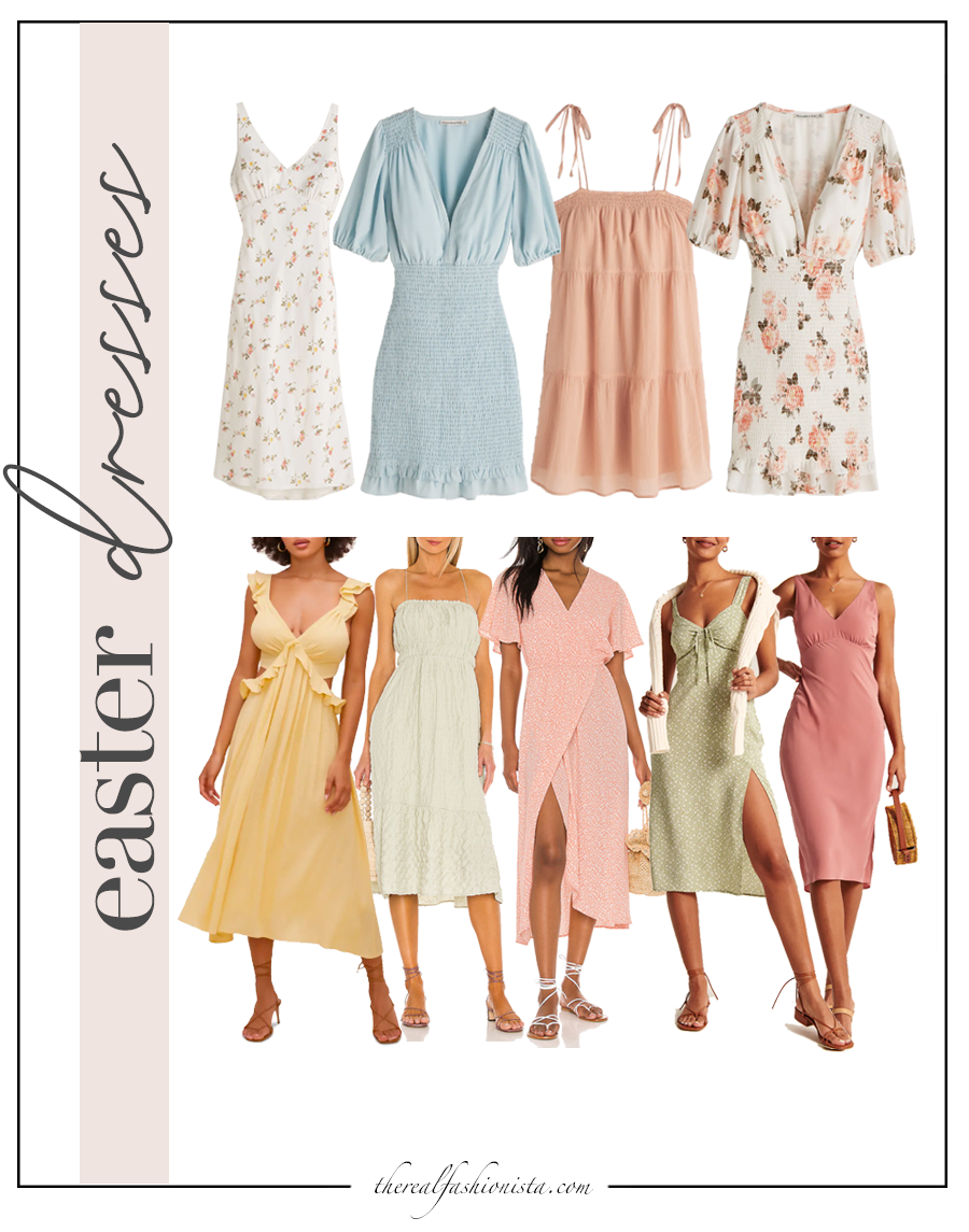 pretty easter pastel spring dresses 2021