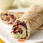 creamy avocado white bean wrap no cook recipe