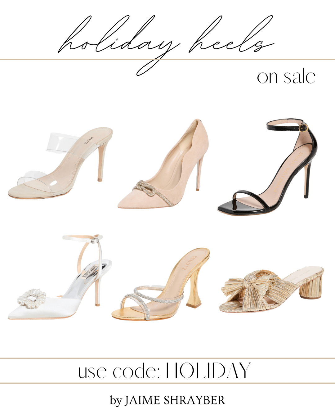 holiday heels, fashion blogger, cyber week