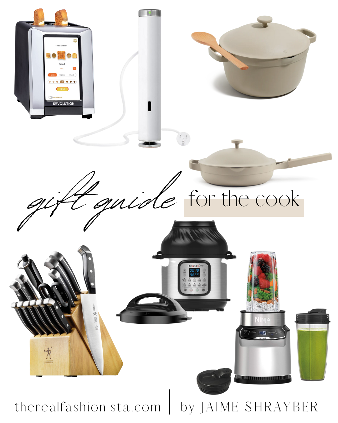 gift guide, holiday shopping, cooking