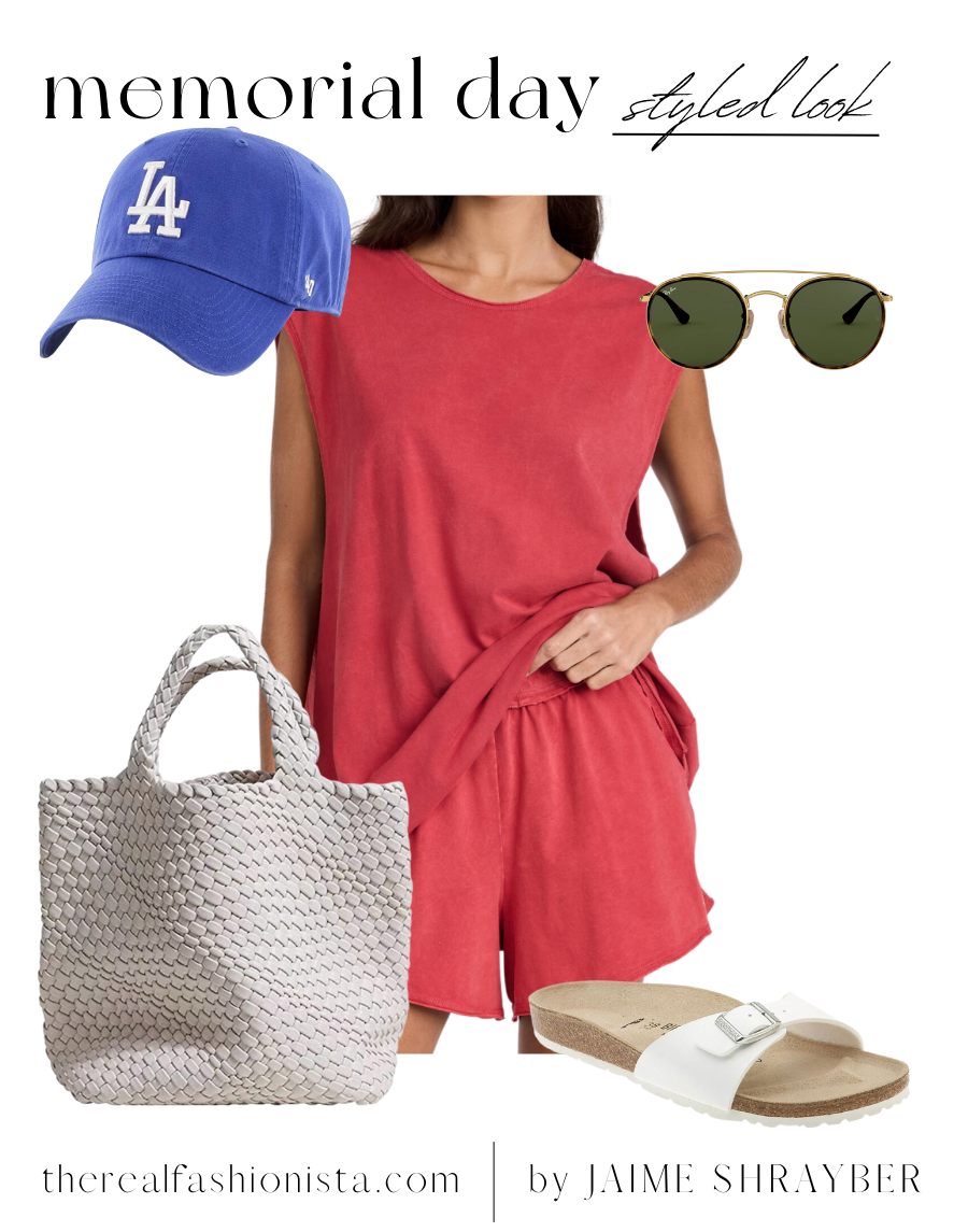 memorial day outfit inspo, casual summer fashion, jaime shrayber