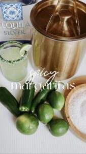 spicy margarita, recipe, summer cocktail