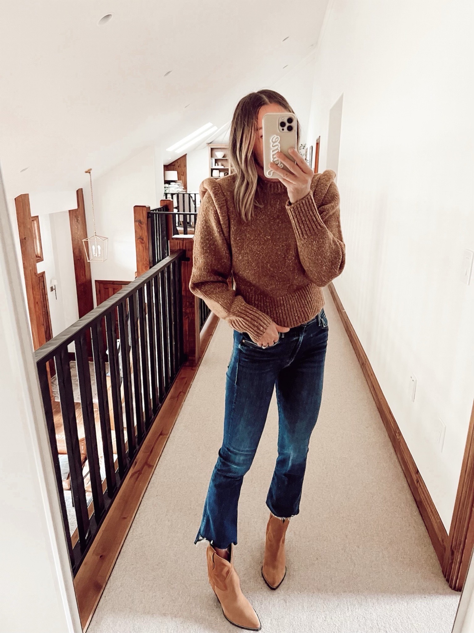 fall outfit inspo, mother jeans, jaime shrayber