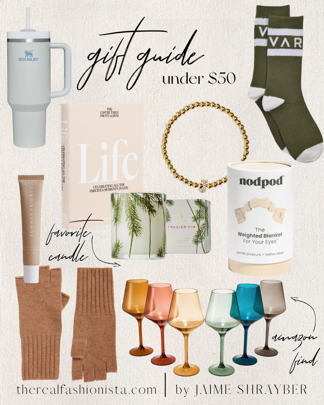 gifts under 50, blogger, jaime shrayber