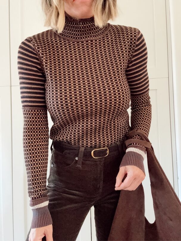 chocolate brown outfit