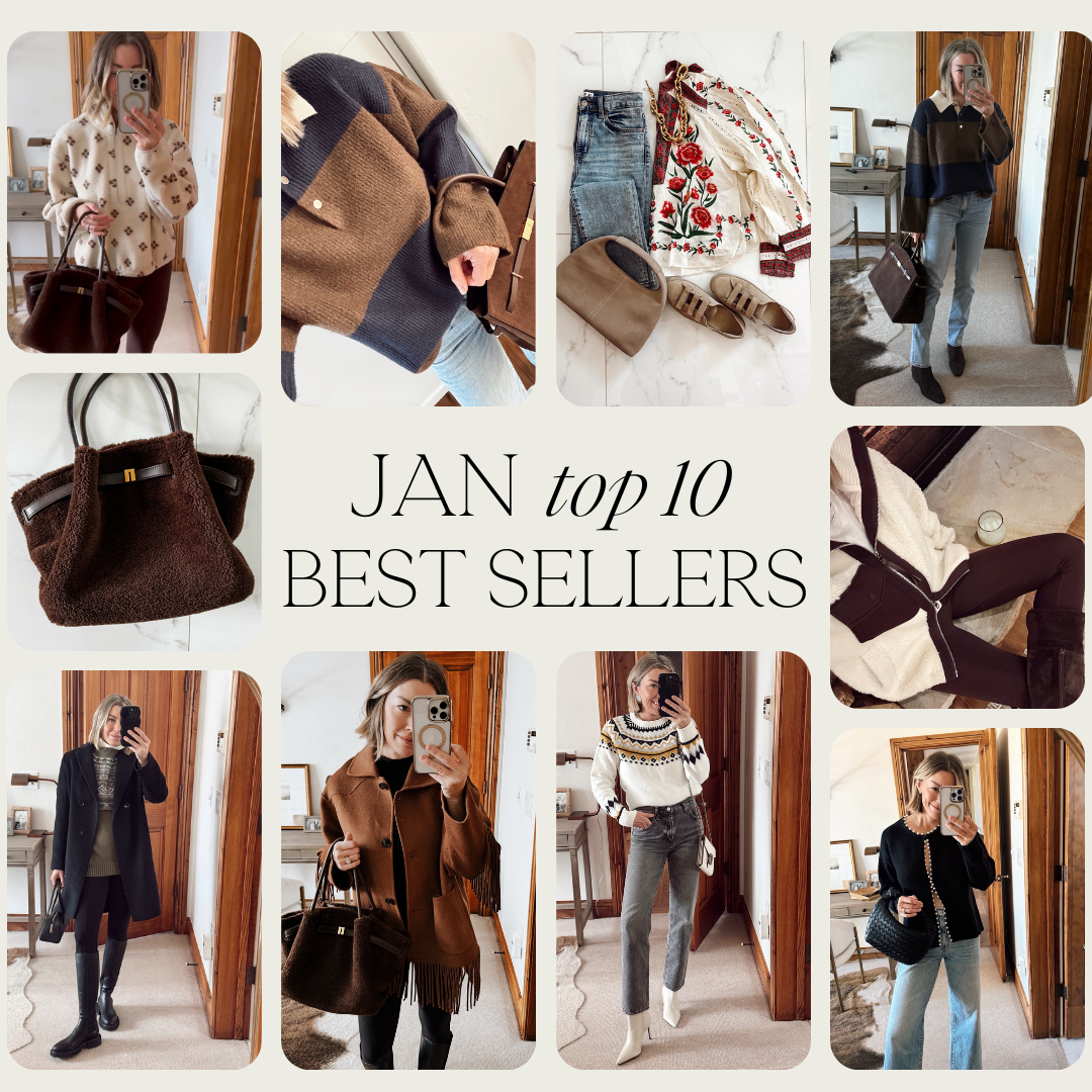 top sellers by fashion blogger jaime shrayber january 2025