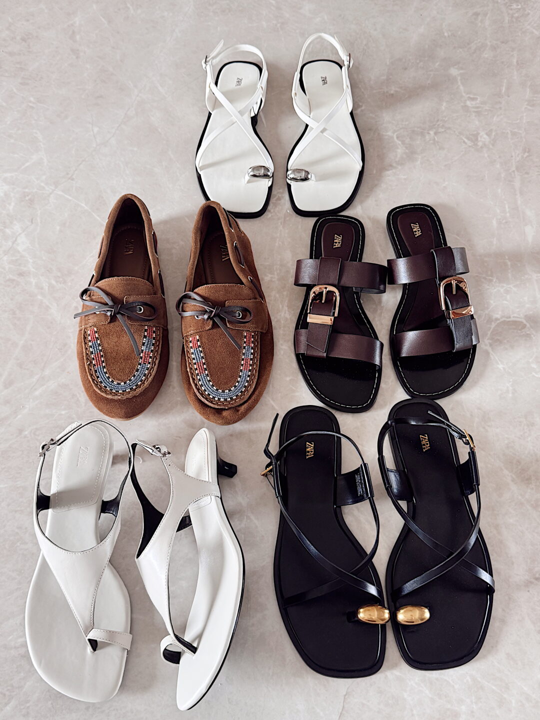 zara shoe round up for spring and summer